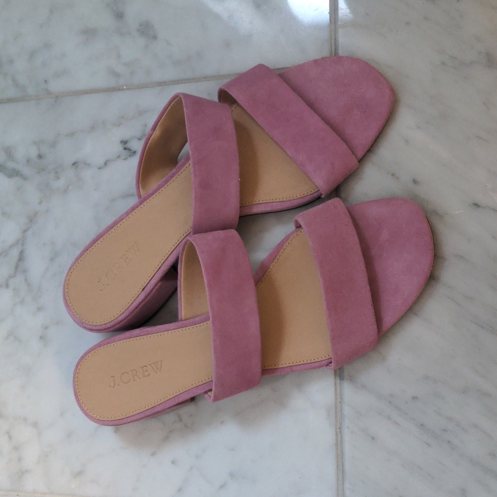 J.Crew Double Strap Block Heels